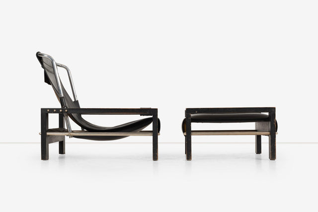 Lounge Chair and Ottoman by Atelier Sonja Wasseur