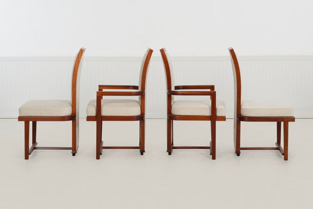 Frank Lloyd Wright for Henredon Set of Twelve Taliesin Dining Chairs