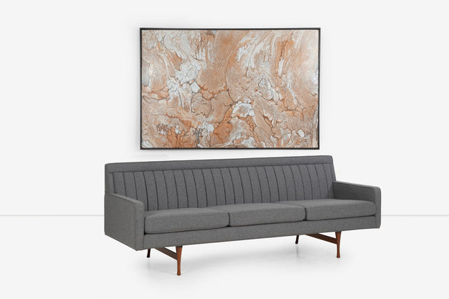 Paul McCobb for Widdicomb Chanel back Three-Seat Sofa