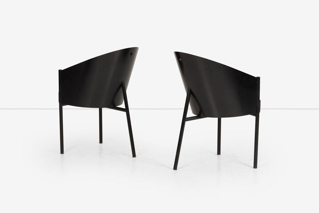 Pair of Philippe Starck Costes Chairs for Driade Aleph