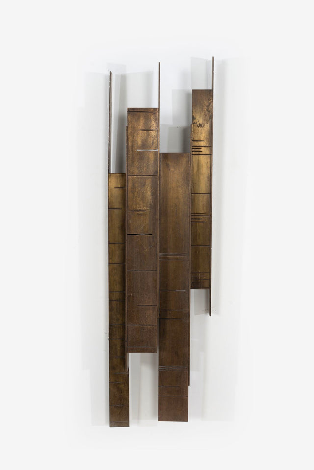 Bronze Geometric Wall Sconces