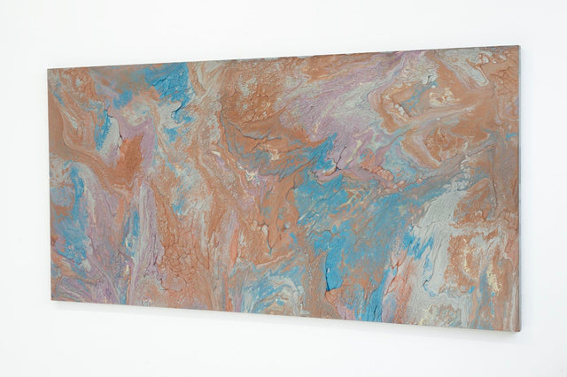 Richard Mann Monumental Psychedelic Painting 1975