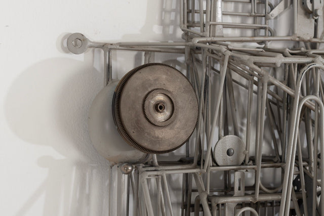 Max Neufeldt Metal Collage – Assemblage Sculpture