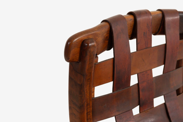 Arthur Espenet Carpenter Three Leg Counter Stool in Walnut, California Craft