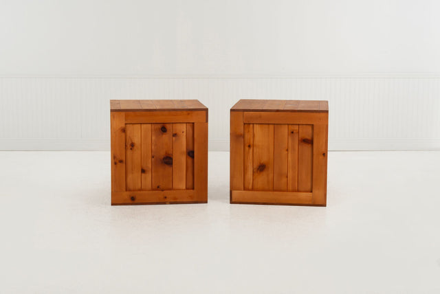 John Dickinson Crate Tables from the Firehouse, San Francisco, 1970