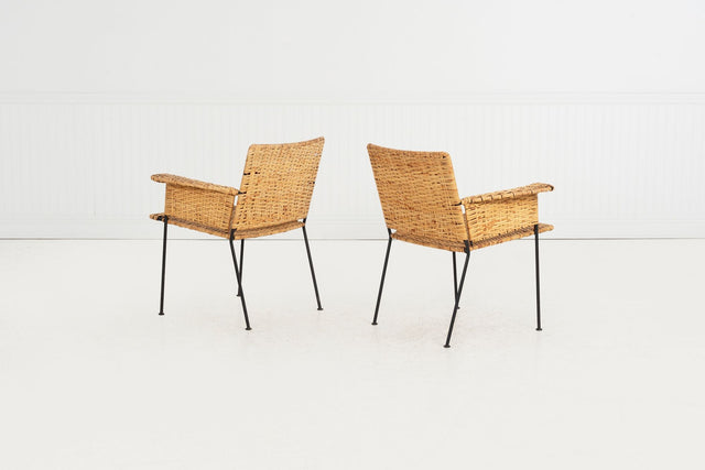 Pair of Van Keppel-Green “VKG” Model 864 Club Chairs, California, 1953
