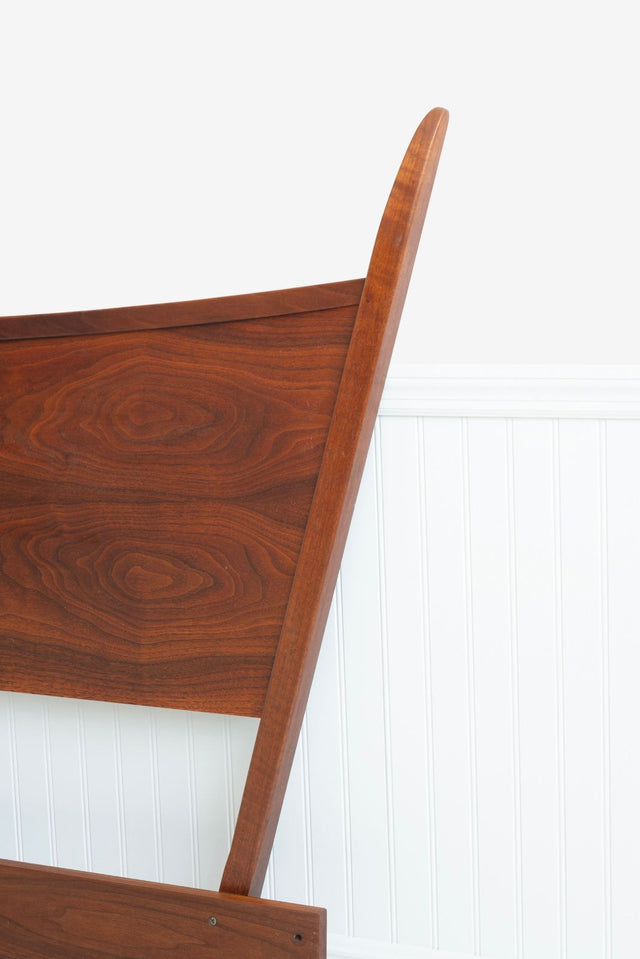 George Nakashima for Widdicomb, Queen Headboard in Oiled Black Walnut, 1958