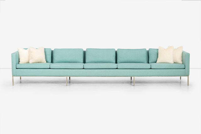 William Armbruster Custom Monumental five-seat Sofa for the Chase Manhattan Executive Offices.