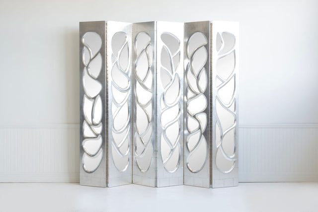 Phillip Lloyd Powell Studio Mirrored Screens, c. 1975