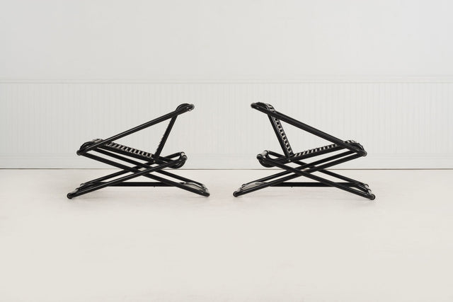 Ron Arad Pair of Rocking Chairs for One-Off, United Kingdom, 1981