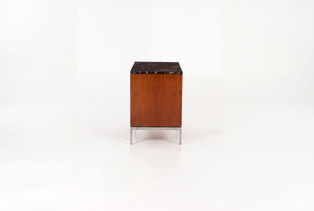 Florence Knoll Teak and Marble Credenza, 1965c.