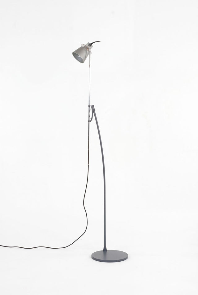 Enzo Mari for Artemide Alfiere adjustable floor lamp Italy, 1985