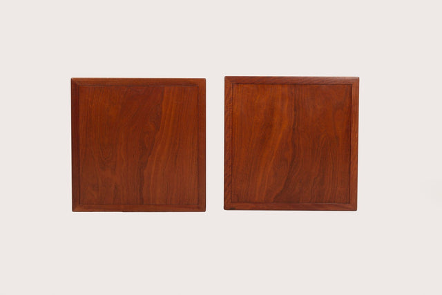 Edward Wormley for Dunbar Pair of Cube End Tables, 1947