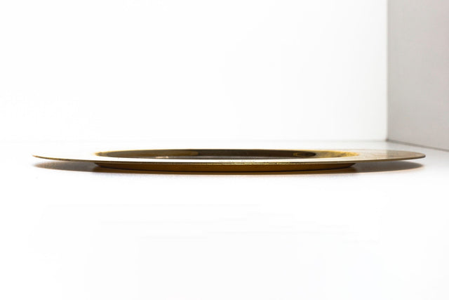 Gio Ponti Brass Plate by Cleto Munari