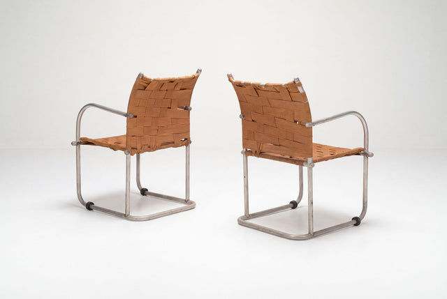 Pair of Warren McArthur Style No. 612 Tennis Chairs ,1935