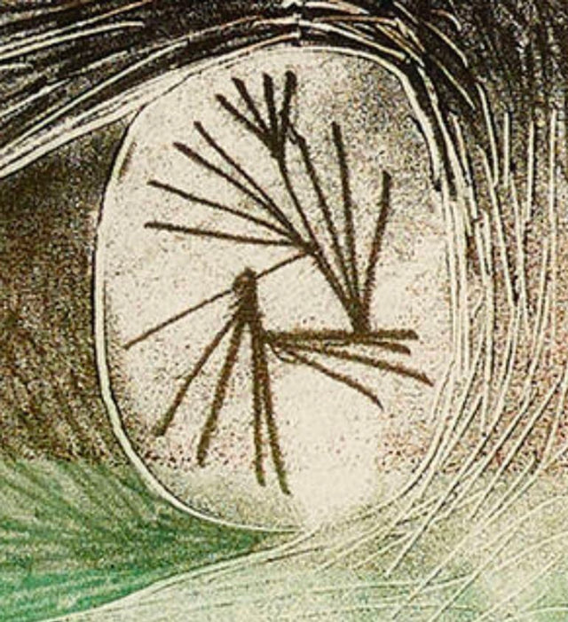 Early Important Harry Bertoia Monotype