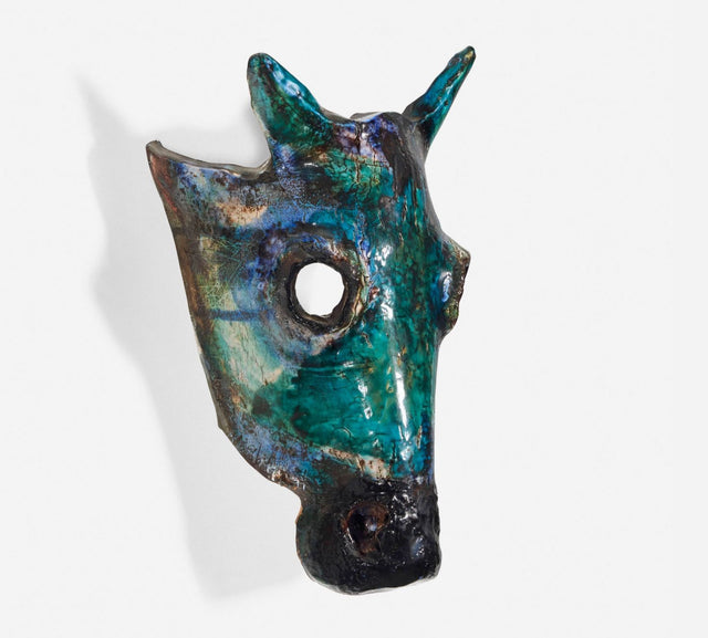 Henrik Allert Horse Head Wall Sculpture Sweden, 1995c.