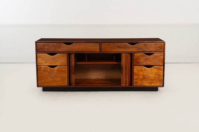 Dale Holub Credenza Solid Koa Wood 1976