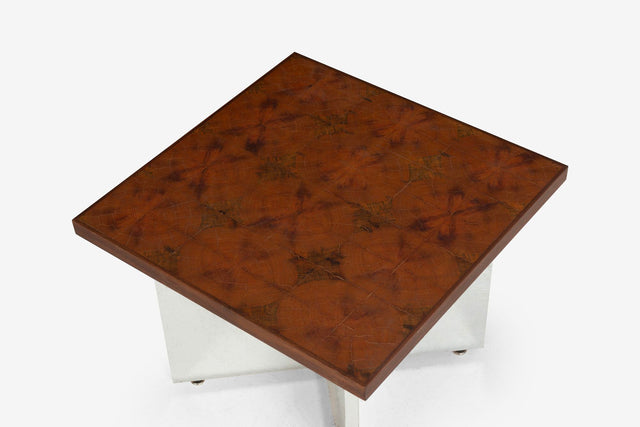 Custom Studio End Tables by Roberto Sorrondeguy