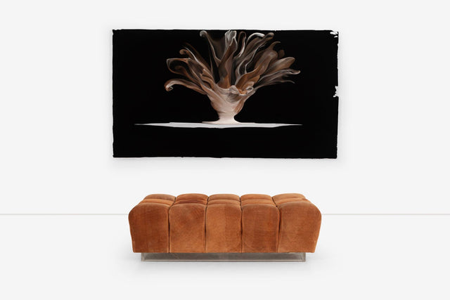 Vladimir Kagan Bench, from Kagan's Park Avenue Apartment, c. 1970