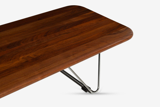 Ray Wilkes Solid Walnut Coffee Table for Herman Miller 1975