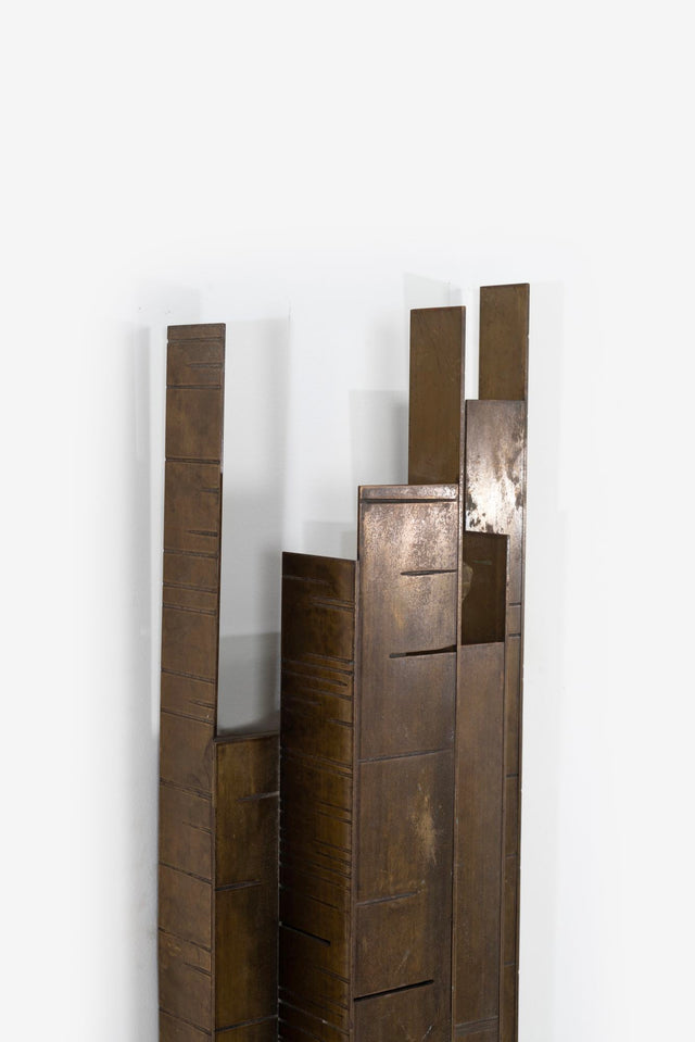 Bronze Geometric Wall Sconces