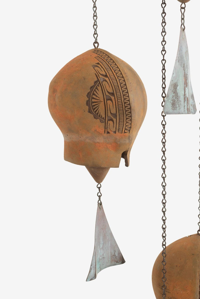 Vintage Paolo Soleri Ceramic Mobile Sounding Sculpture