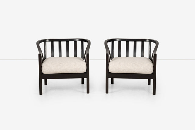 Roger Sprunger for Dunbar Pair of Lounge Chairs 1965c.