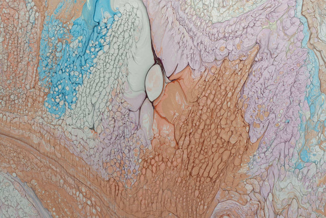 Richard Mann Monumental Psychedelic Painting 1975