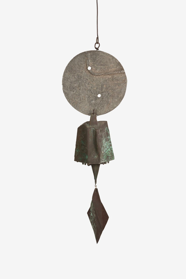 Paolo Soleri Special Order Large 55 inch Brutalist Windbell 1975