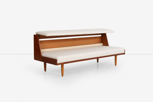 Hans J. Wegner for Getama – Model GE6 Teak Daybed, Denmark, 1960