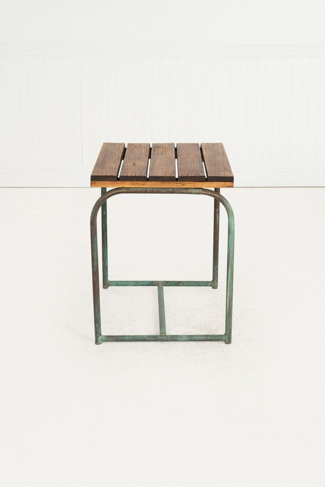 Early Walter Lamb Bronze Occasional Table, c. 1945
