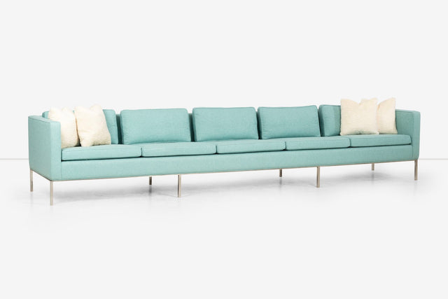 William Armbruster Custom Monumental five-seat Sofa for the Chase Manhattan Executive Offices.