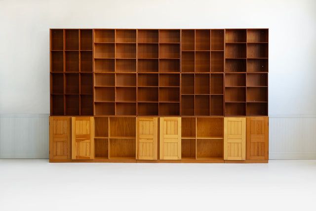 Mogens Koch Modular Bookcase Wall System for Rud. Rasmussen Denmark. c. 1955