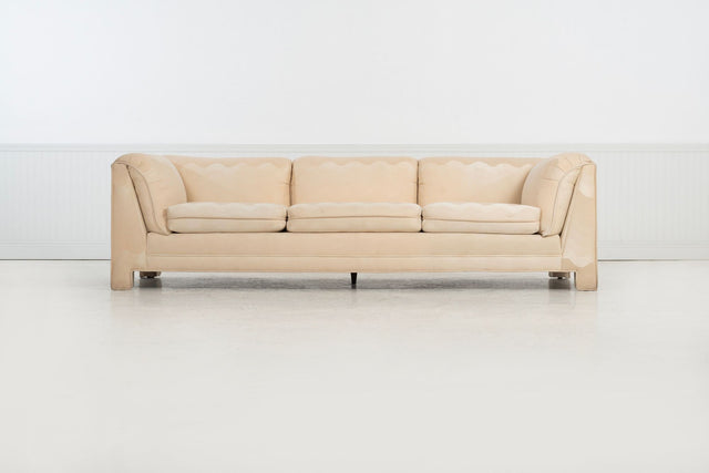 Vladimir Kagan for Preview Three-Seat Wave Sofa, c. 1985