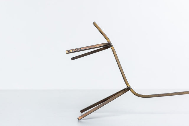 Simon Kops set of Brass Minimalist Animal Sculptures