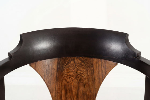 Edward Wormley for Dunbar Six Dining Chairs,Model 935 "Horseshoe Chairs" 1965c.