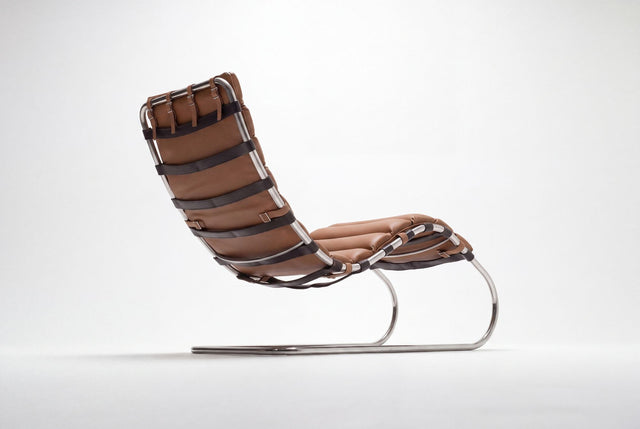 Ludwig Mies van der Rohe MR Chaise for Knoll, circa 1965