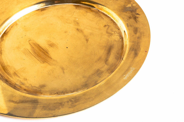 Gio Ponti Brass Plate by Cleto Munari