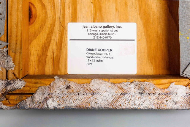 Diane Cooper Mixed Media over Wood Wall Mounted Bundle Sculpture