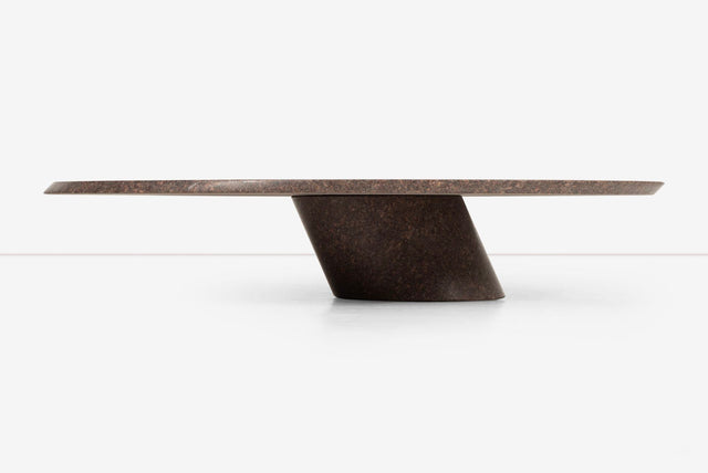 Lucia Mercer for Knoll Custom Sierra Brown Granite Cocktail Table