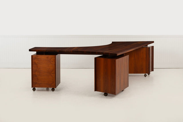 Vladimir Kagan Personal Custom Partner’s Desk, Kagan-Dreyfuss, New York 1950
