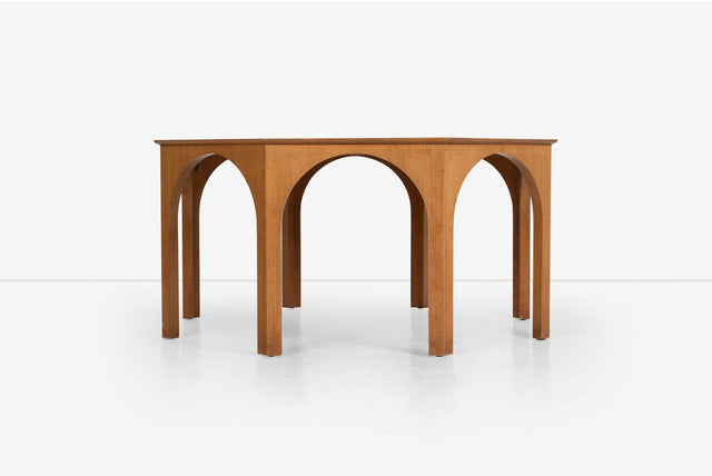 T.H. Robsjohn-Gibbings for Widdicomb Colosseum Dining Table 1956