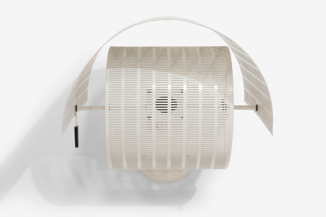 Pair of Mario Botta for Artemide Shogun White Wall Sconces, 1986