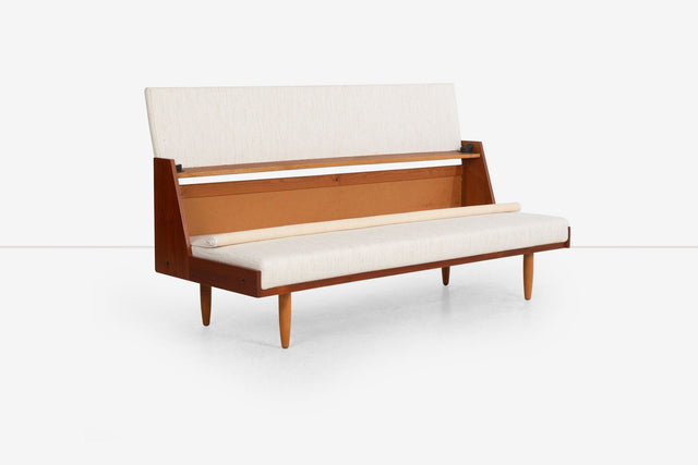Hans J. Wegner for Getama – Model GE6 Teak Daybed, Denmark, 1960