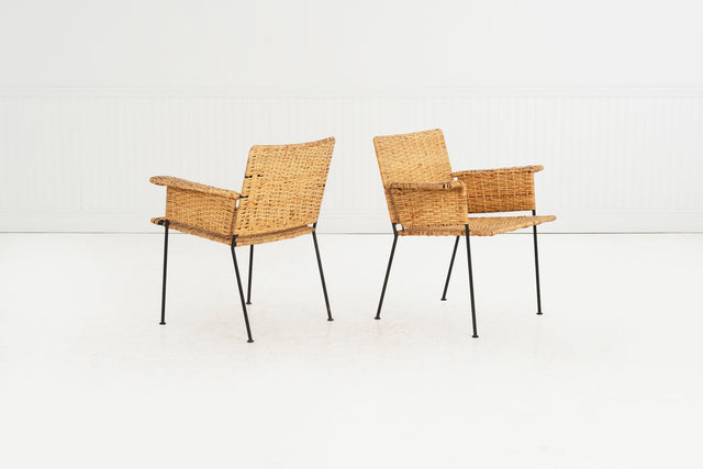 Pair of Van Keppel-Green “VKG” Model 864 Club Chairs, California, 1953