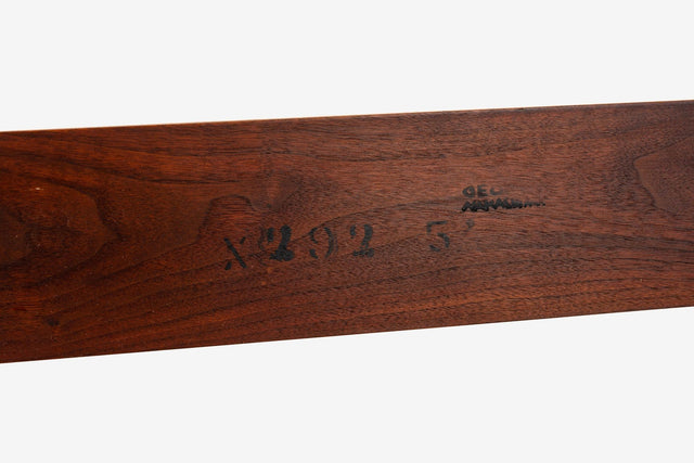 George Nakashima for Widdicomb, Queen Headboard in Oiled Black Walnut, 1958