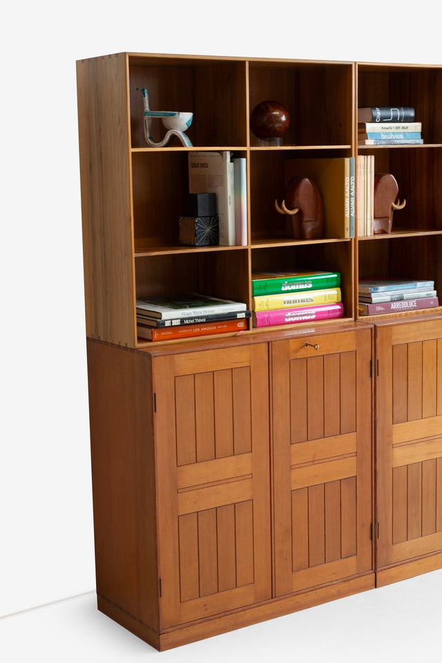 Mogens Koch Cabinets, Set of Six, for Rud Rasmussens Snedkerier, Denmark, 1960