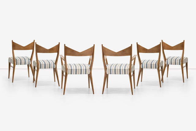 Paul McCobb Dining Chairs for Directional Set of Six