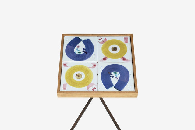 Stir Lindberg for Gustavsberg Custom Tile Top Side Table